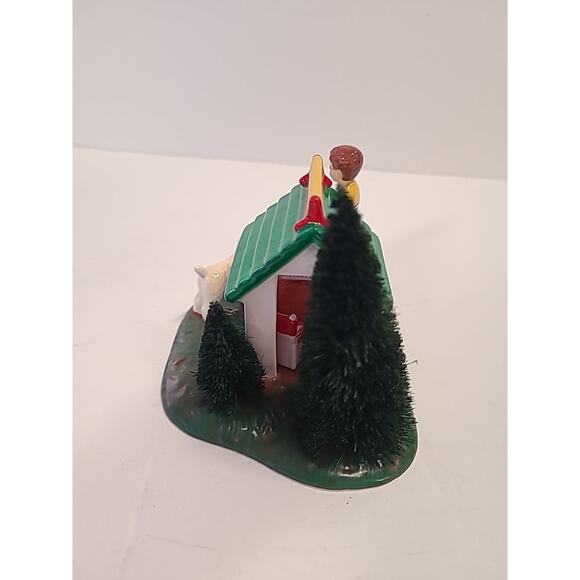Dept 56 Accessories Ben And Buddy's Lemonade Stand Ceramic Snow Village 55144 - Picture 3 of 11